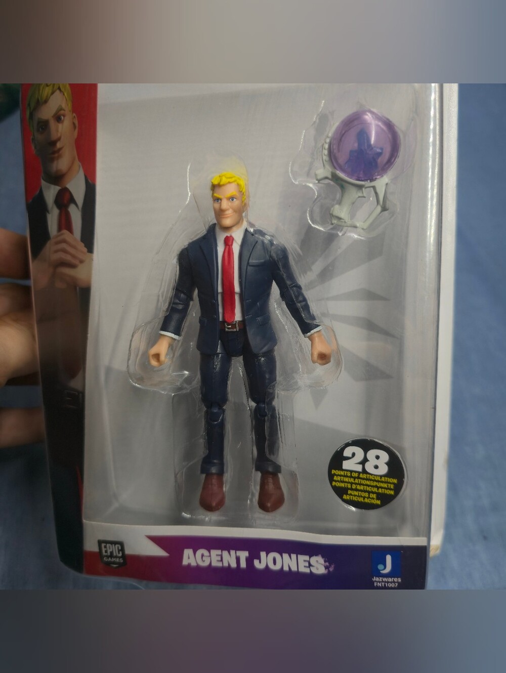 Fortnite Solo Mode AGENT JONES 4” Action Figure Jazwares